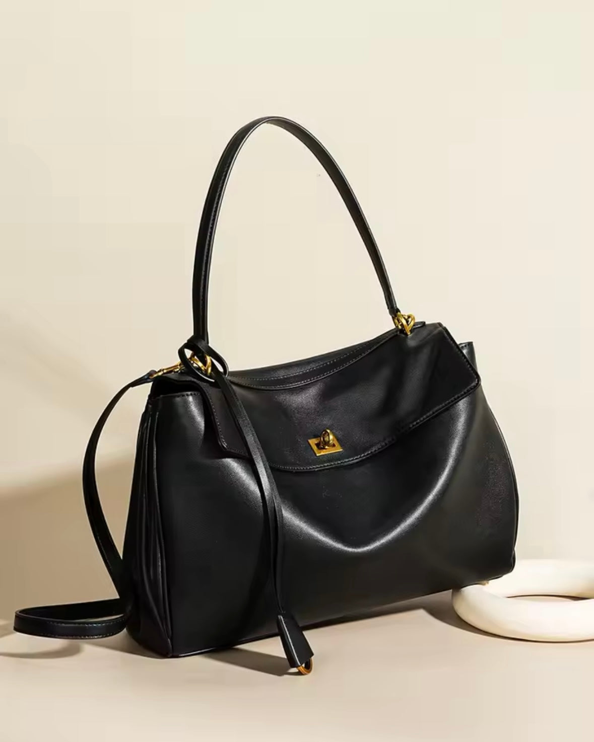 MILAN TOTE BLACK