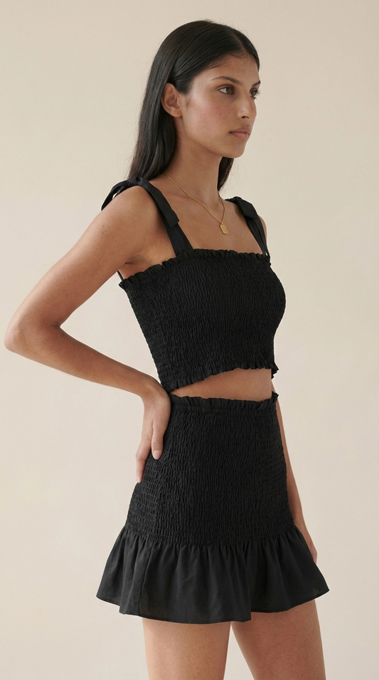 RIO CO-ORD SET BLACK